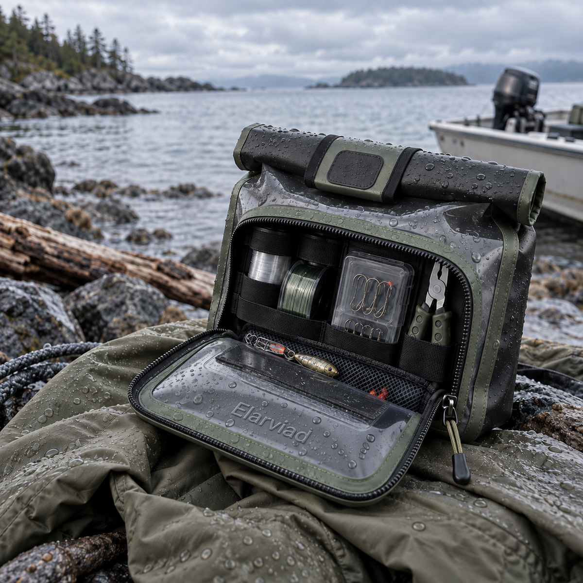 Nnovirensx™ Waterproof Tackle Pouch