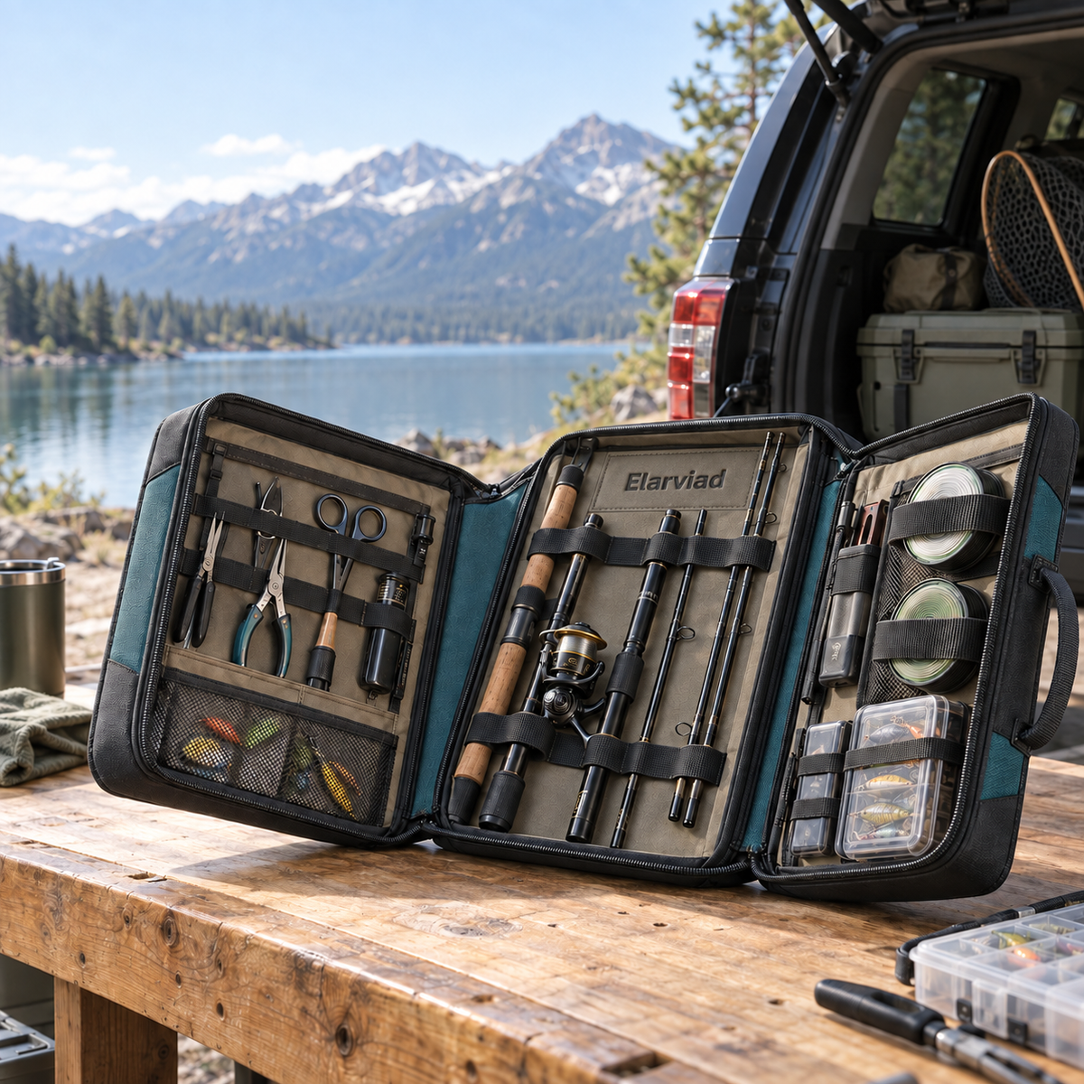 Nnovirensx™ Foldable Fishing Gear Case