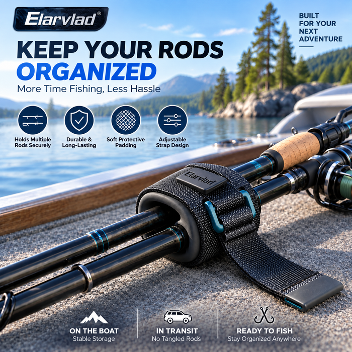 Nnovirensx™ Fishing Rod Strap Holder