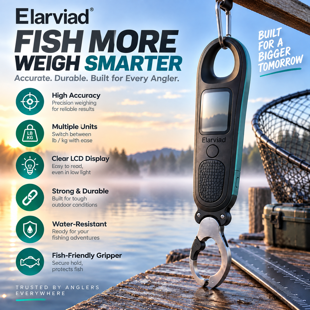 Nnovirensx™ Smart Fishing Scale